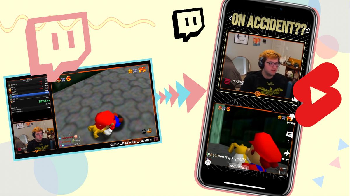 How to Turn Twitch Clips Into YouTube Shorts